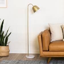 Brass Floor Lamp