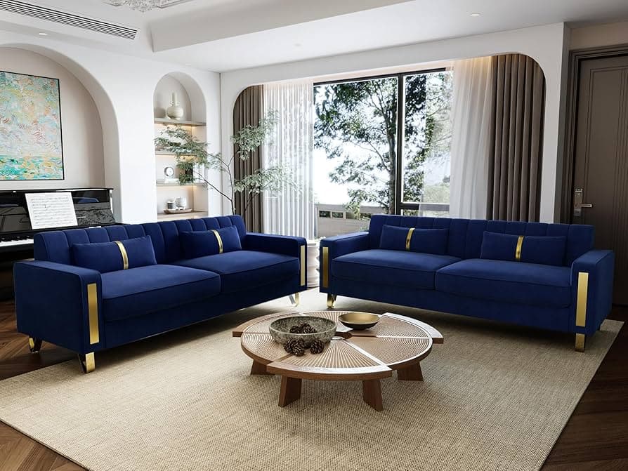 Modern Velvet Sofa